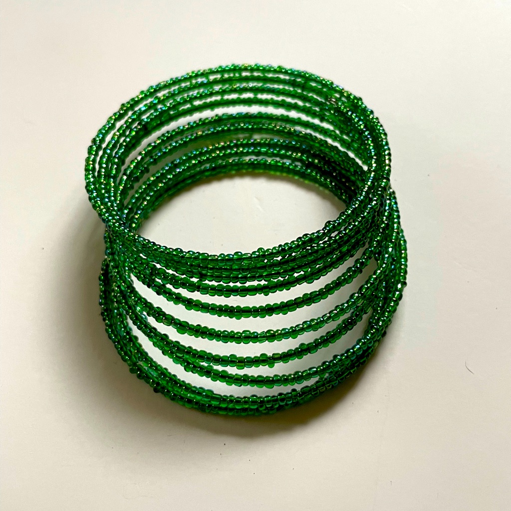 Spiral Beaded Bracelet